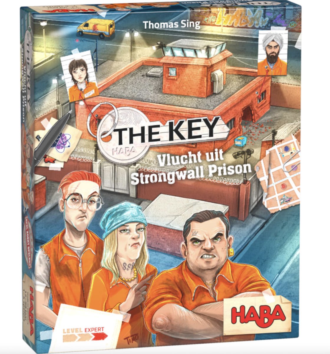 The Key – Vlucht uit Strongwall Prisono - Haba spel [12 jaar +]